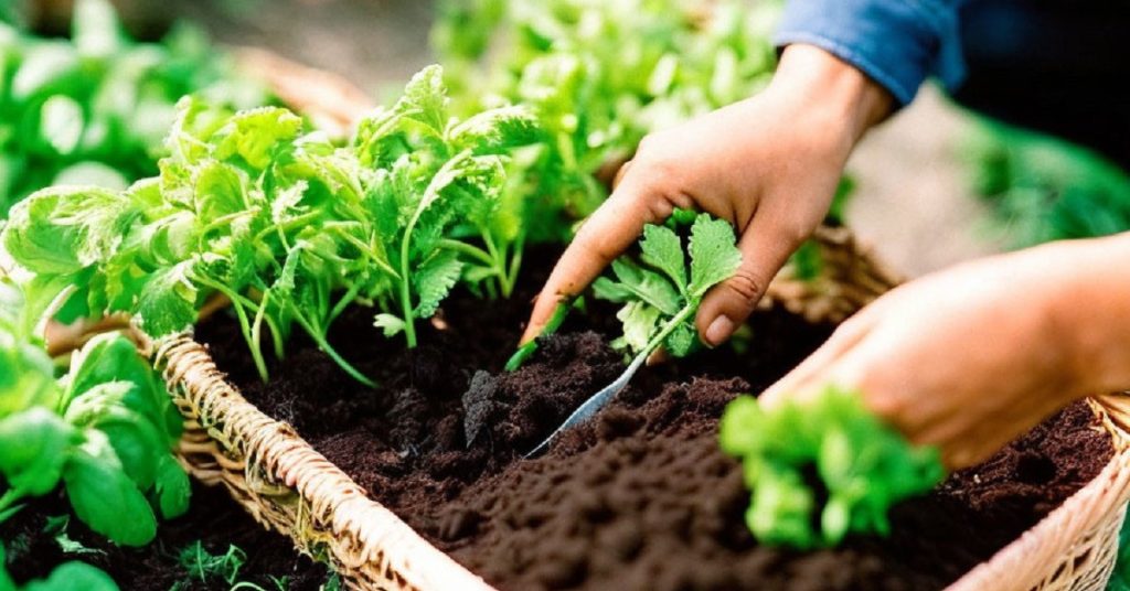 Picking Herbs