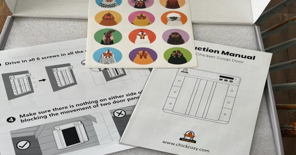 Chickcozy Instruction Manual