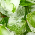dill mint ice cubes