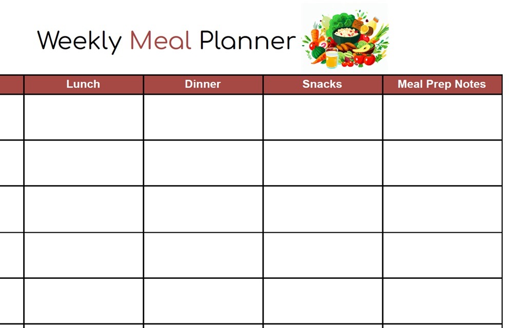 Weekly Meal Planner